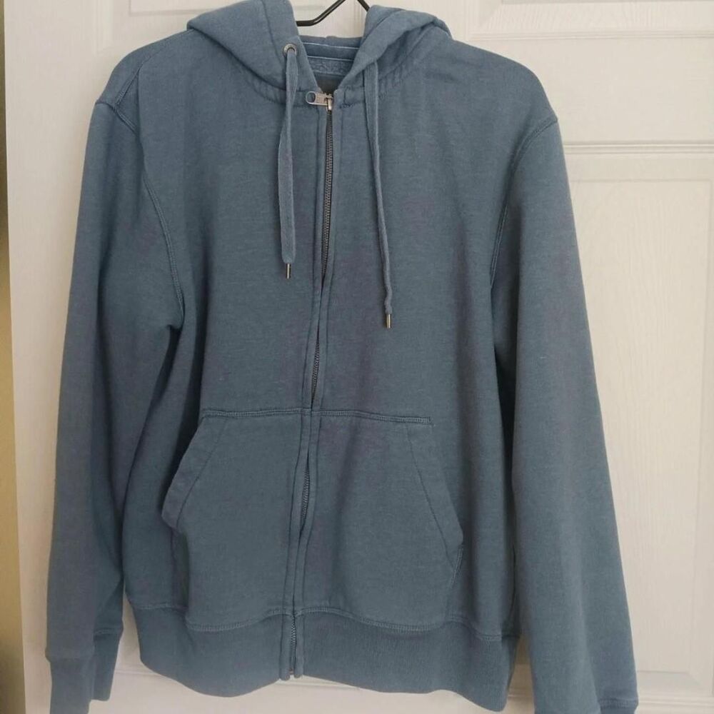 H&M L.O.G.G. Blue Zip-Up Hoodie XL
